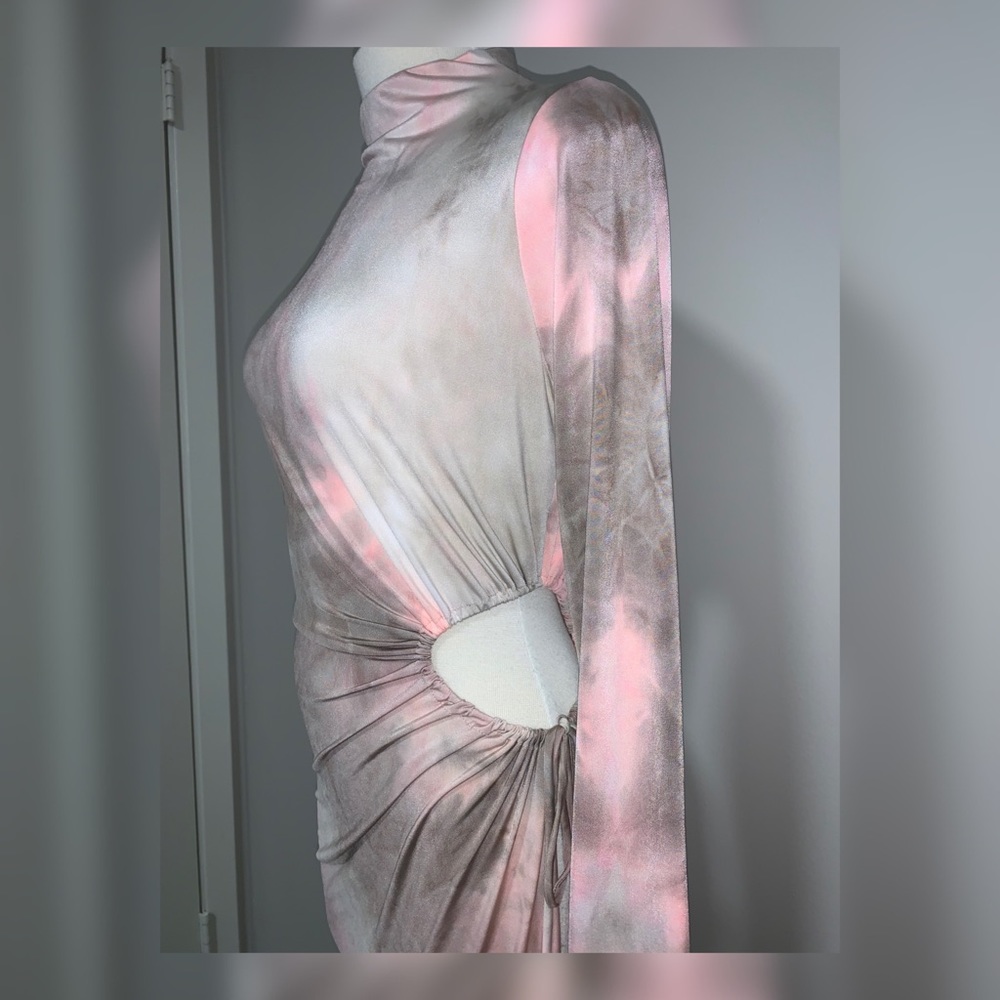 Forever 21 Tie Dye Sexy Slit Dress - Picture 2 of 5